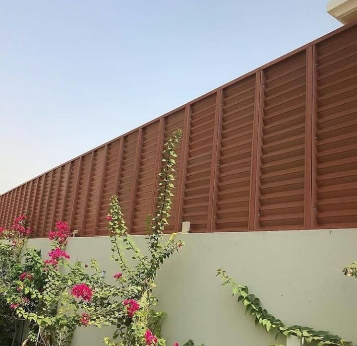 سواتر حديد وقماش